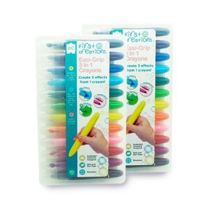 EC Easi-Grip 3IN1 Crayon 12pcs FCEG31C12 (#A018)